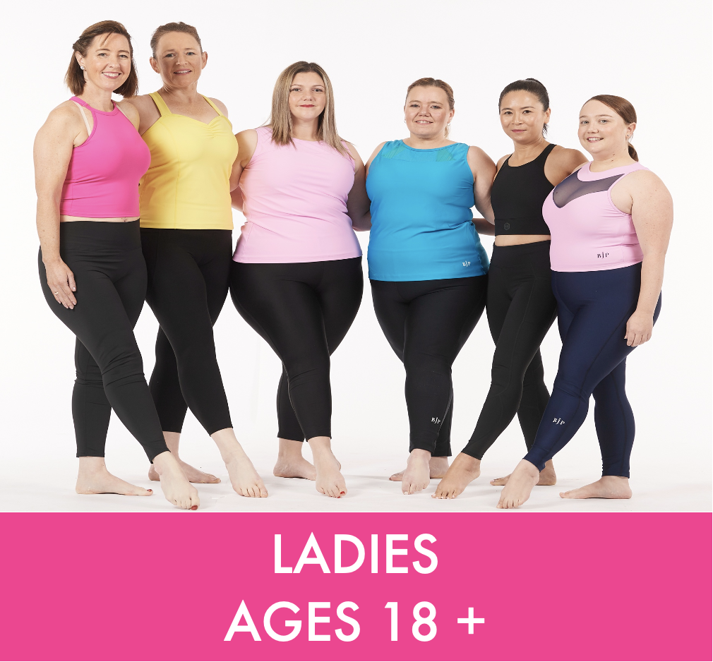 Physical Culture Club - ladies Classes at Hinchinbrook Physie - for girls and ladies 3 years old and up